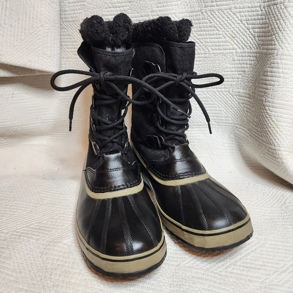 SOREL Men's 1964 Pac Nylon Waterproof Insulated Black Winter Boots Size 14 - Picture 11 of 16
